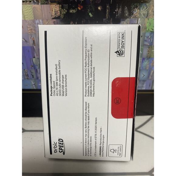 Verizon Orbic Speed Mobile Hotspot with 4G LTE SIM | Open Box - Picture 12 of 12